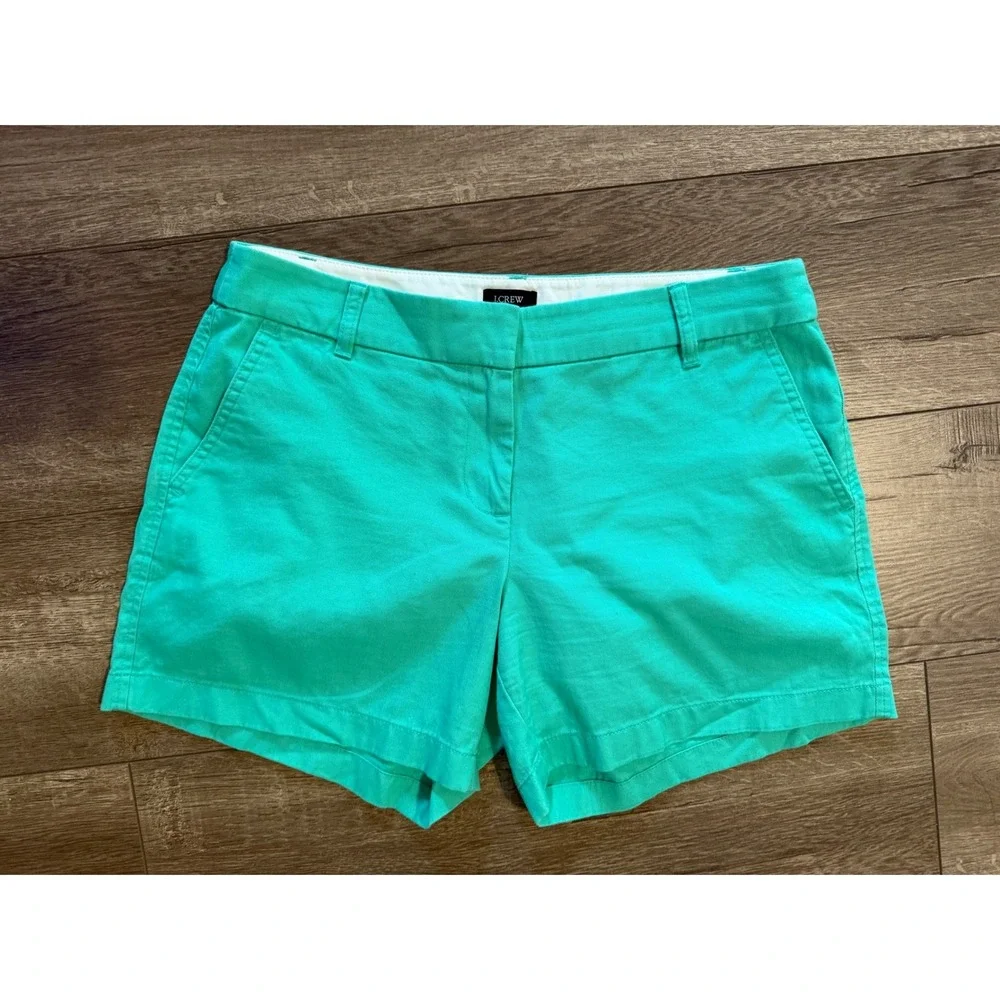 J. Crew Women's 5 in Classic Chino Cotton Shorts Size‎ 8 Style H1453